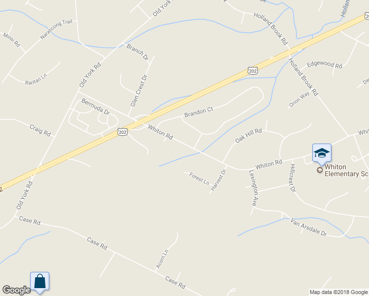 map of restaurants, bars, coffee shops, grocery stores, and more near 512 Whiton Road in Neshanic Sta
