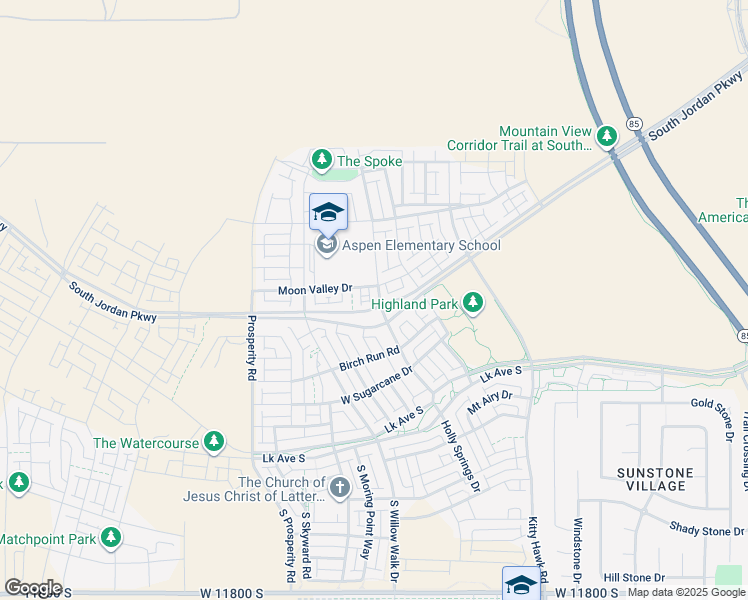 map of restaurants, bars, coffee shops, grocery stores, and more near 11268 South Holly Springs Drive in South Jordan