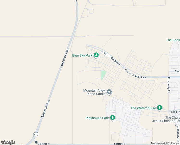 map of restaurants, bars, coffee shops, grocery stores, and more near 7091 West Docksider Drive in South Jordan