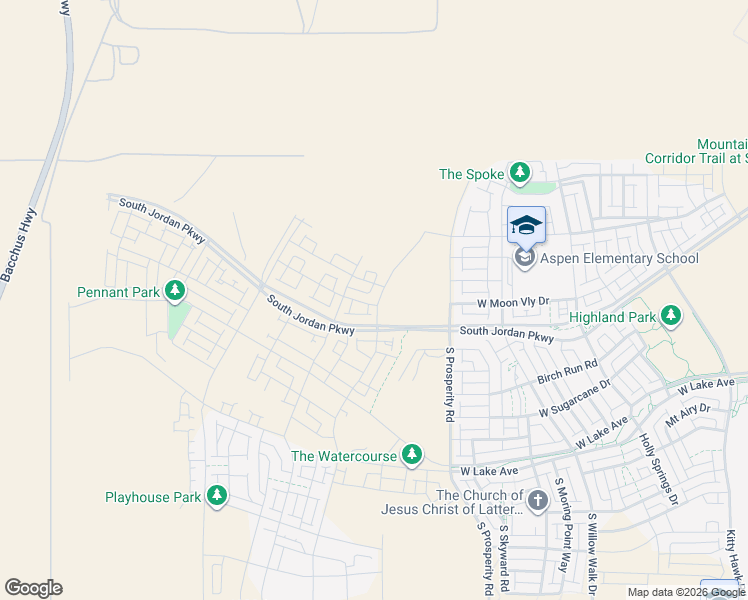 map of restaurants, bars, coffee shops, grocery stores, and more near in South Jordan