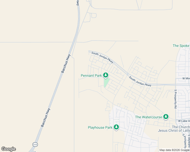 map of restaurants, bars, coffee shops, grocery stores, and more near 7074 West Docksider Drive in South Jordan
