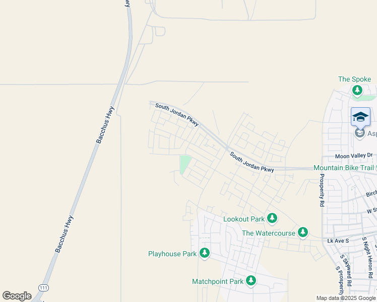 map of restaurants, bars, coffee shops, grocery stores, and more near 6978 West Docksider Drive in South Jordan