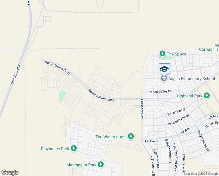 map of restaurants, bars, coffee shops, grocery stores, and more near in South Jordan