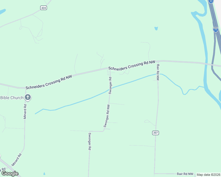 map of restaurants, bars, coffee shops, grocery stores, and more near 4485 Swonger Road in Dover