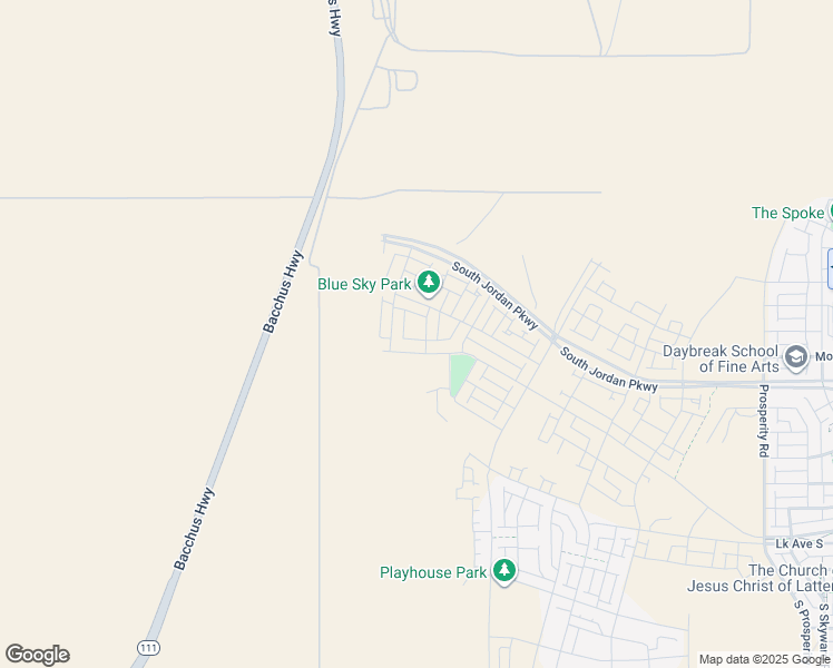 map of restaurants, bars, coffee shops, grocery stores, and more near 11214 South Easy Bee Road in South Jordan