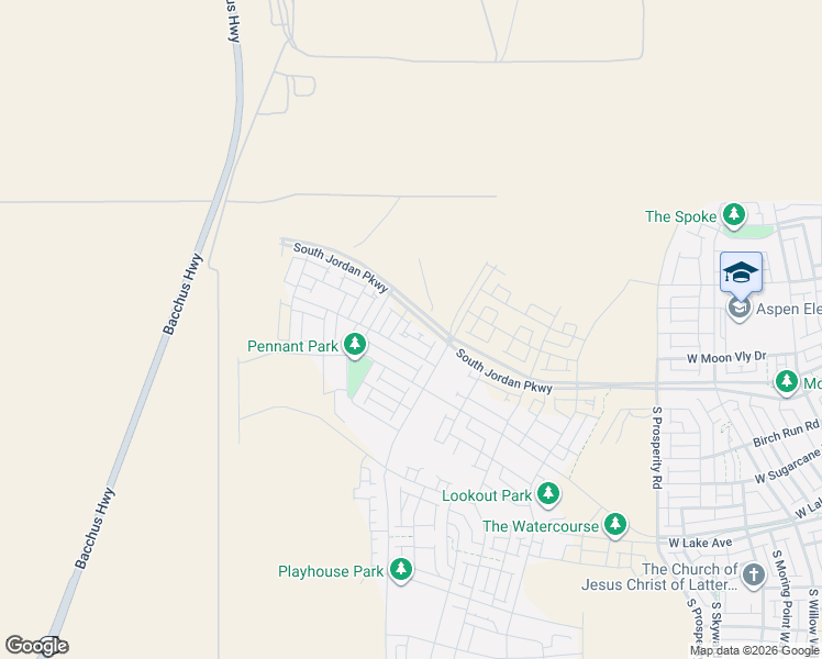 map of restaurants, bars, coffee shops, grocery stores, and more near Unnamed Road in Bingham Canyon