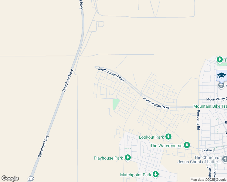 map of restaurants, bars, coffee shops, grocery stores, and more near 7003 West Granbury Drive in South Jordan