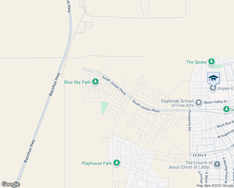 map of restaurants, bars, coffee shops, grocery stores, and more near 11199 South Rummy Way in South Jordan