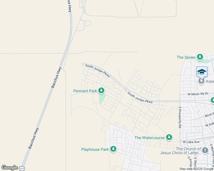 map of restaurants, bars, coffee shops, grocery stores, and more near 11193 South Haviture Road in South Jordan