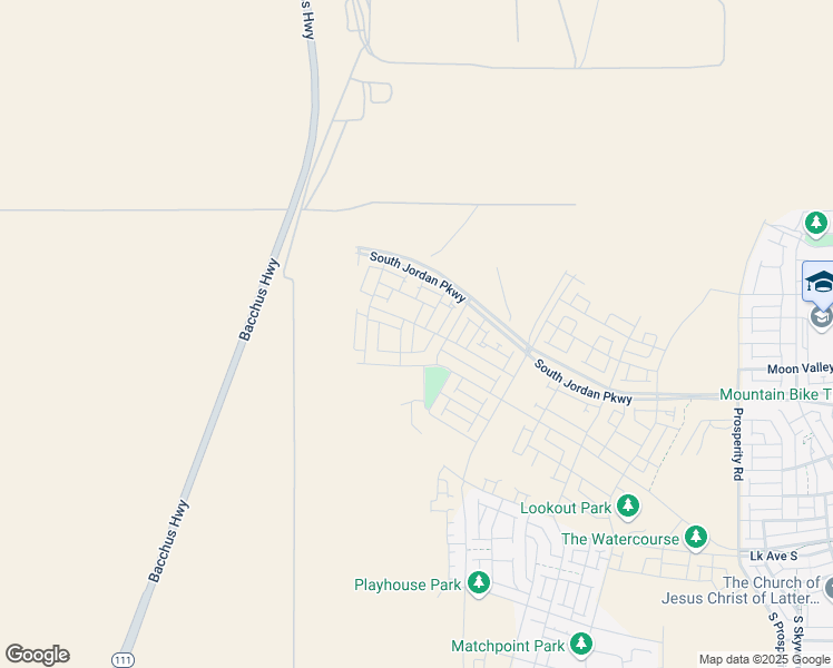 map of restaurants, bars, coffee shops, grocery stores, and more near 7021 West Granbury Drive in South Jordan