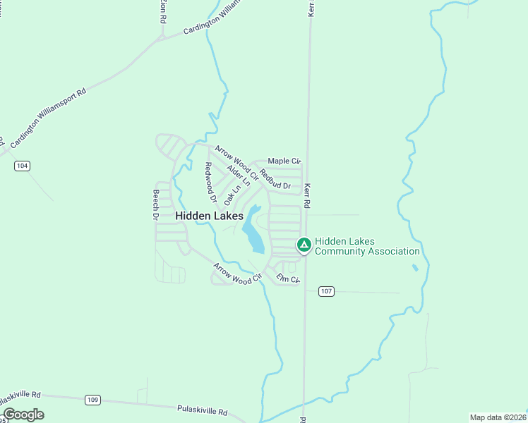 map of restaurants, bars, coffee shops, grocery stores, and more near 164 Peach Circle in Mount Gilead