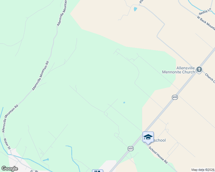 map of restaurants, bars, coffee shops, grocery stores, and more near in Allensville