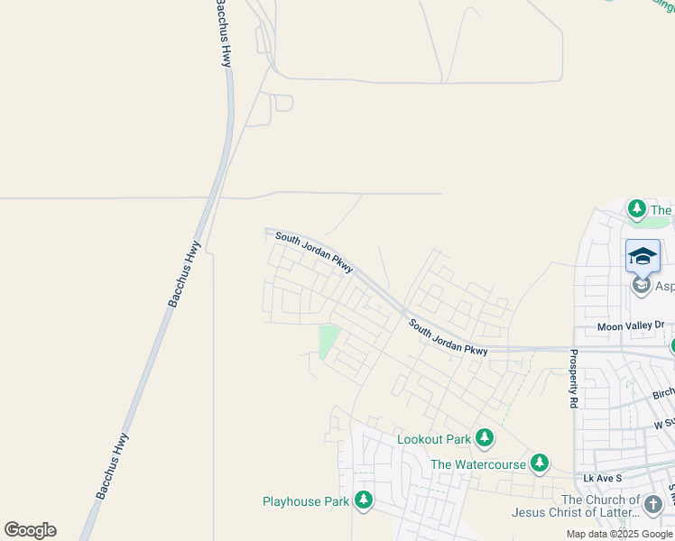 map of restaurants, bars, coffee shops, grocery stores, and more near 11137 South Cheviot Hills Lane in South Jordan