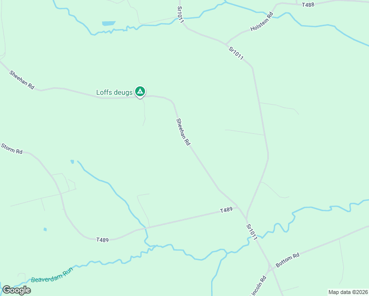 map of restaurants, bars, coffee shops, grocery stores, and more near 602 Sheehan Road in Loretto