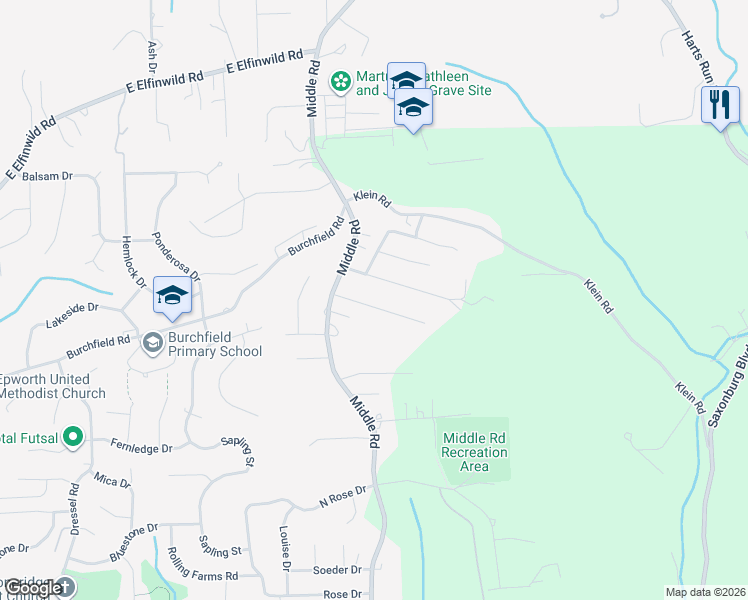 map of restaurants, bars, coffee shops, grocery stores, and more near 113 Dennis Drive in Glenshaw