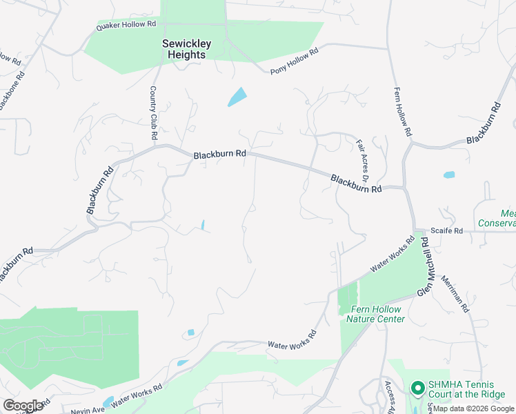 map of restaurants, bars, coffee shops, grocery stores, and more near 859 Blackburn Road in Sewickley