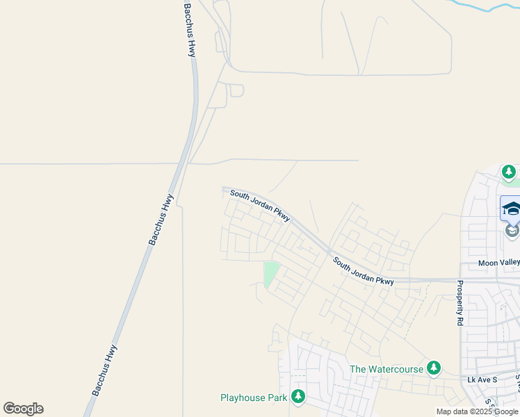 map of restaurants, bars, coffee shops, grocery stores, and more near 7017 South Jordan Parkway West in South Jordan
