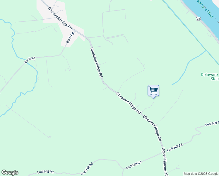 map of restaurants, bars, coffee shops, grocery stores, and more near 1476 Chestnut Ridge Road in Upper Black Eddy