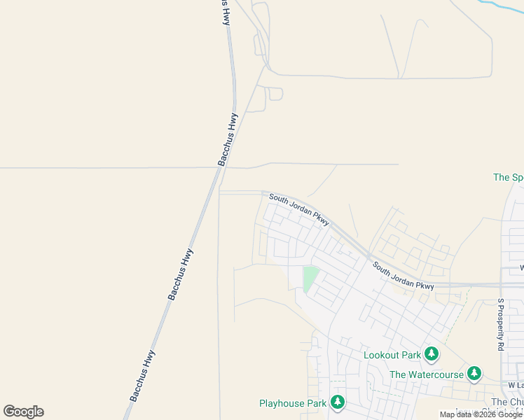 map of restaurants, bars, coffee shops, grocery stores, and more near Bacchus Highway in Bingham Canyon