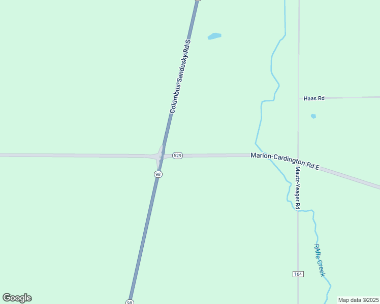 map of restaurants, bars, coffee shops, grocery stores, and more near 2751-3117 Marion-Cardington Road East in Marion