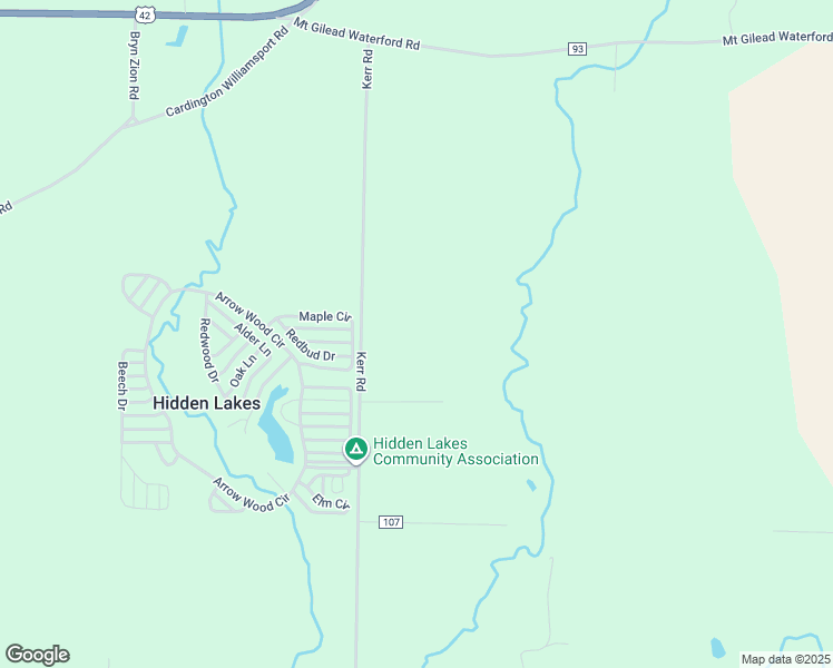 map of restaurants, bars, coffee shops, grocery stores, and more near in Mount Gilead