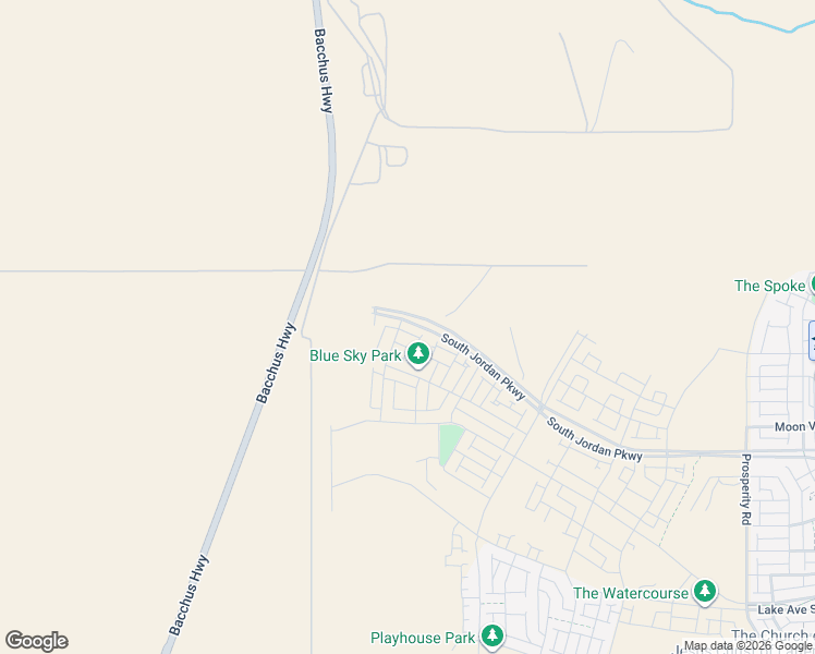 map of restaurants, bars, coffee shops, grocery stores, and more near 7061 South Jordan Parkway West in South Jordan