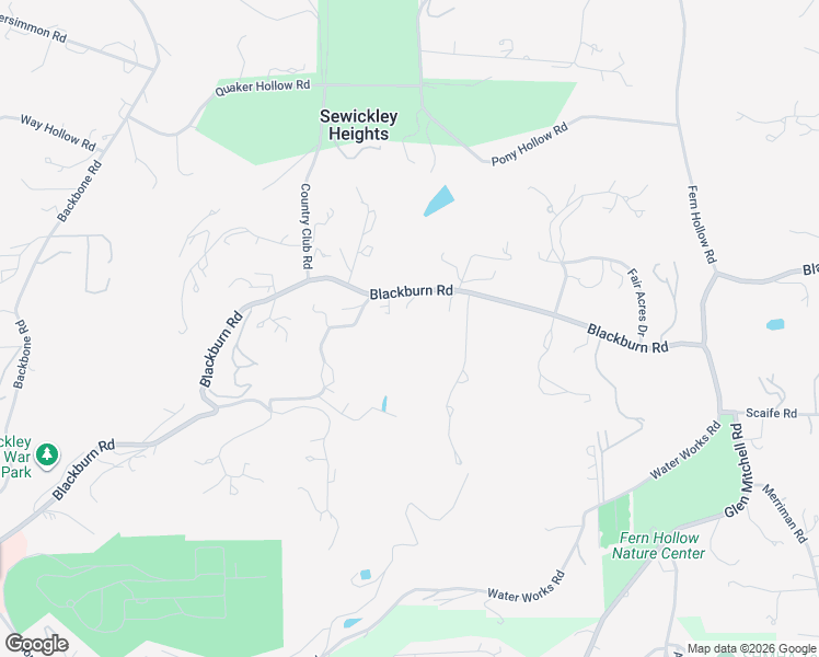 map of restaurants, bars, coffee shops, grocery stores, and more near 855 Blackburn Road in Sewickley
