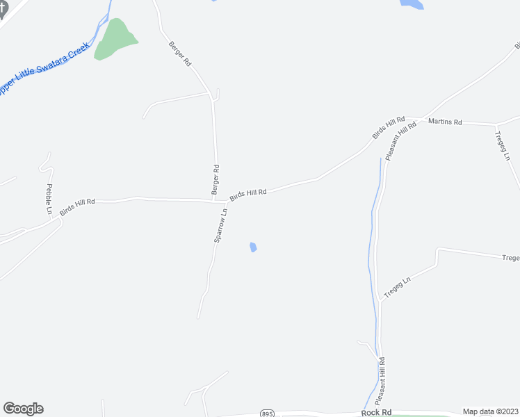 map of restaurants, bars, coffee shops, grocery stores, and more near 206 Birds Hill Rd in Pine Grove