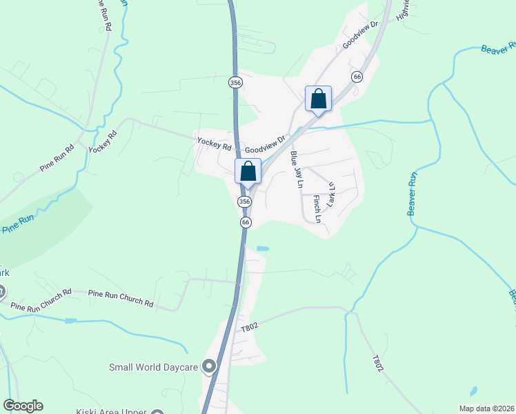 map of restaurants, bars, coffee shops, grocery stores, and more near 4499 Pennsylvania 66 in Apollo