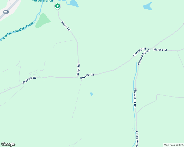 map of restaurants, bars, coffee shops, grocery stores, and more near 201 Birds Hill Road in Pine Grove