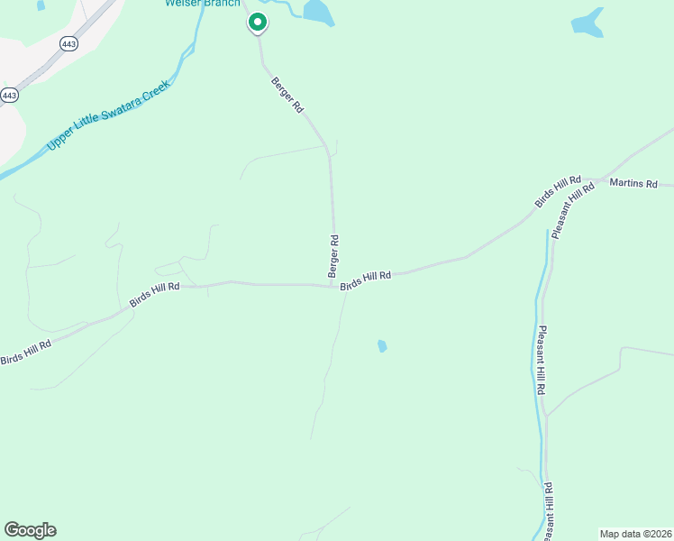 map of restaurants, bars, coffee shops, grocery stores, and more near 14 Berger Road in Pine Grove