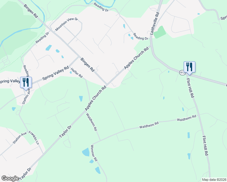 map of restaurants, bars, coffee shops, grocery stores, and more near in 