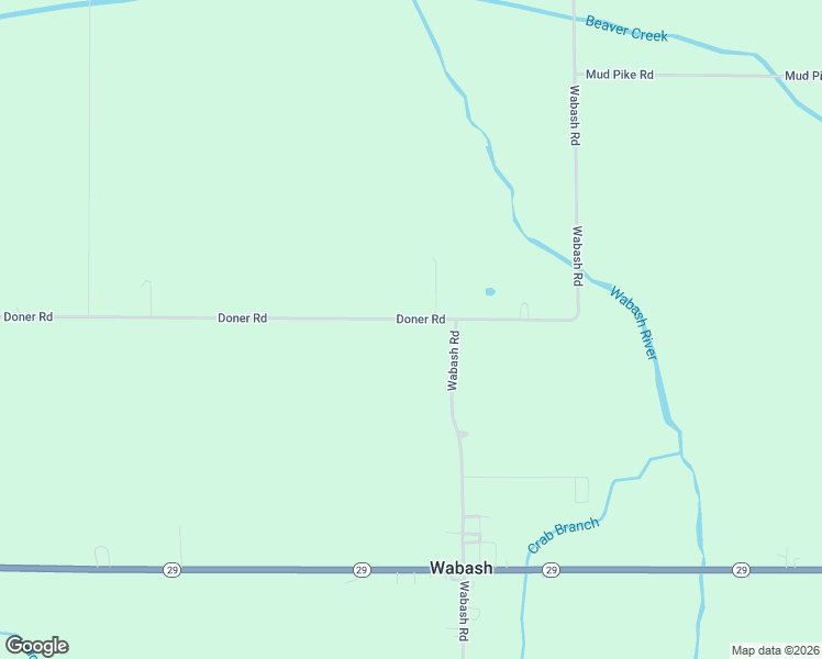 map of restaurants, bars, coffee shops, grocery stores, and more near 1342 Doner Road in Celina