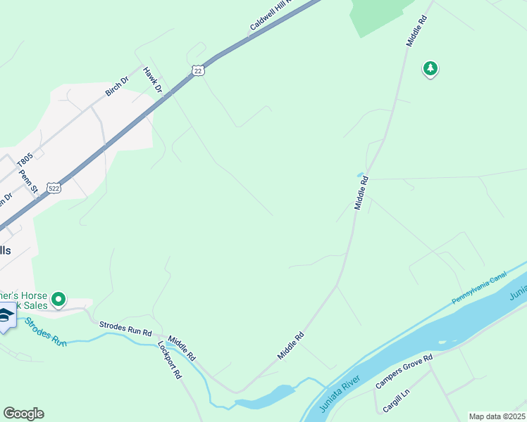 map of restaurants, bars, coffee shops, grocery stores, and more near 250 Sugartree Lane in Lewistown