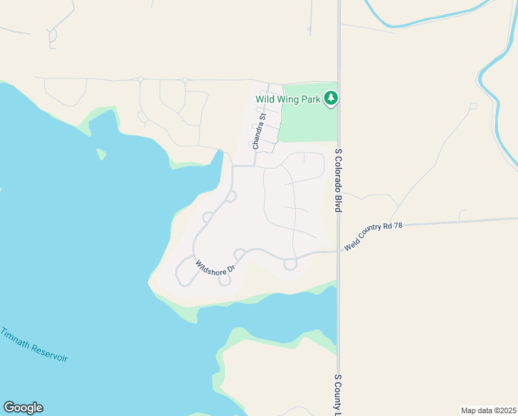 map of restaurants, bars, coffee shops, grocery stores, and more near 3029 Laminar Drive in Timnath