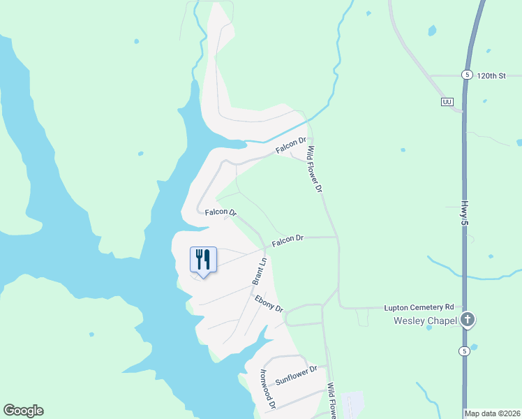 map of restaurants, bars, coffee shops, grocery stores, and more near Falcon Drive in Unionville