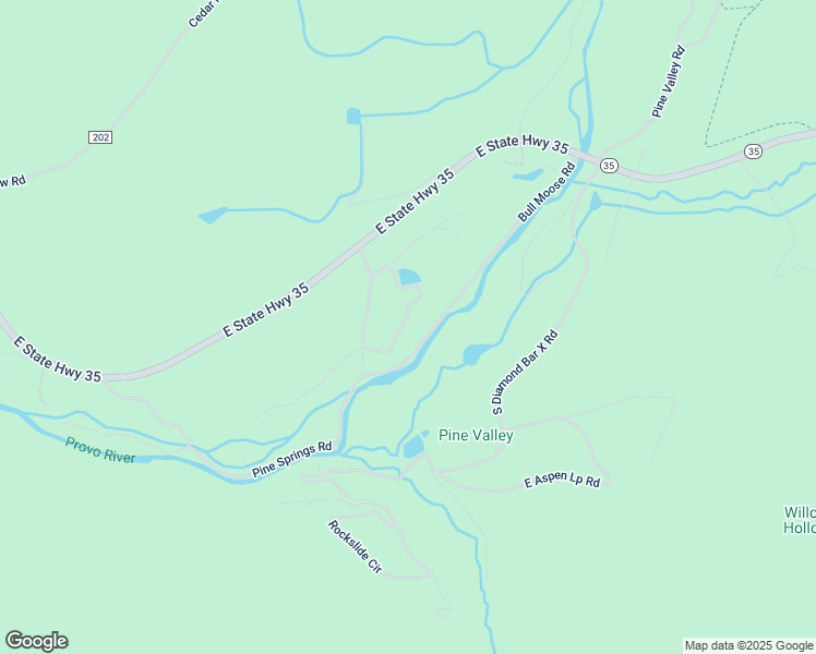 map of restaurants, bars, coffee shops, grocery stores, and more near 6190 Diamond Dell Circle in Kamas