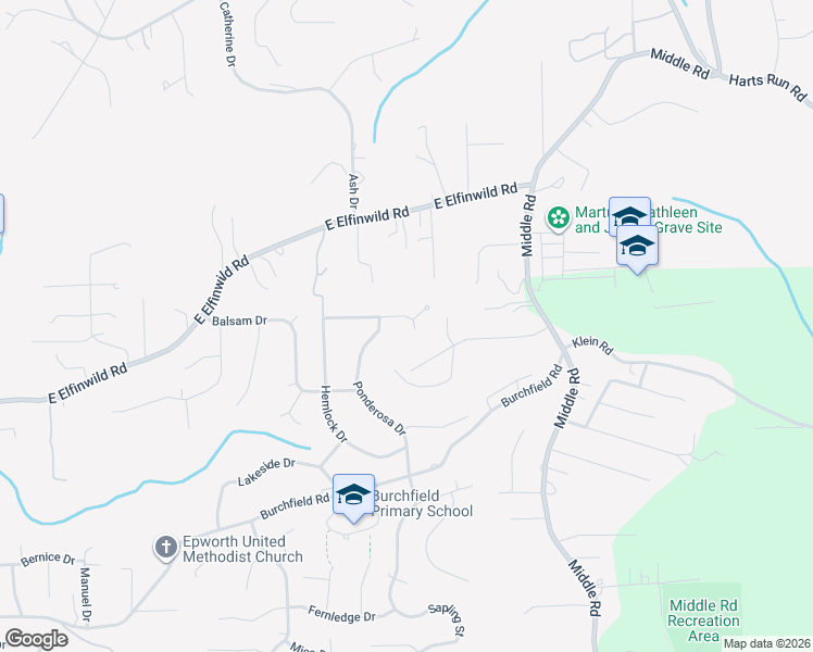 map of restaurants, bars, coffee shops, grocery stores, and more near 212 Mary Ann Drive in Glenshaw
