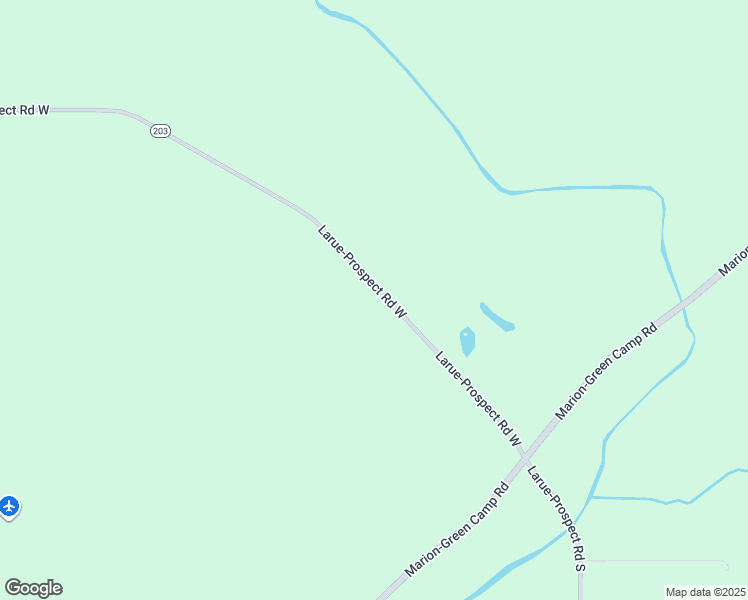 map of restaurants, bars, coffee shops, grocery stores, and more near 2639 Larue-Prospect Road West in Marion