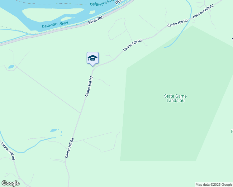 map of restaurants, bars, coffee shops, grocery stores, and more near 514 Center Hill Road in Upper Black Eddy