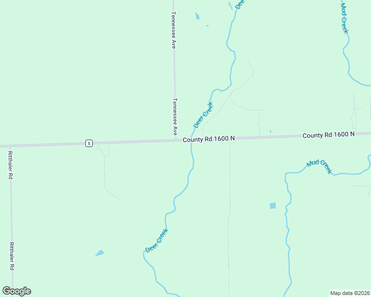 map of restaurants, bars, coffee shops, grocery stores, and more near 26500-27018 County Road 1600 North in Tremont