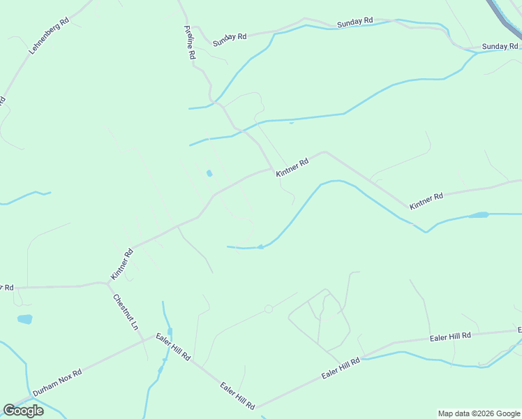 map of restaurants, bars, coffee shops, grocery stores, and more near 424 Kintner Road in Kintnersville