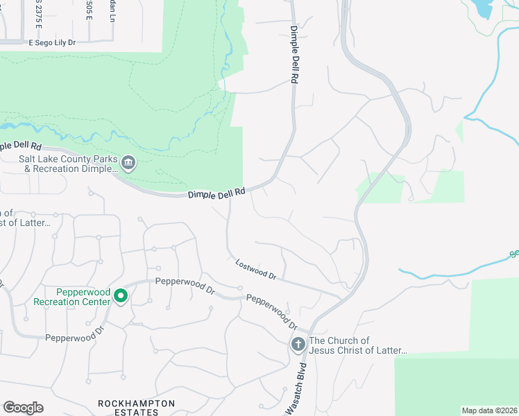 map of restaurants, bars, coffee shops, grocery stores, and more near 10847 Hidden Wood Drive in Sandy