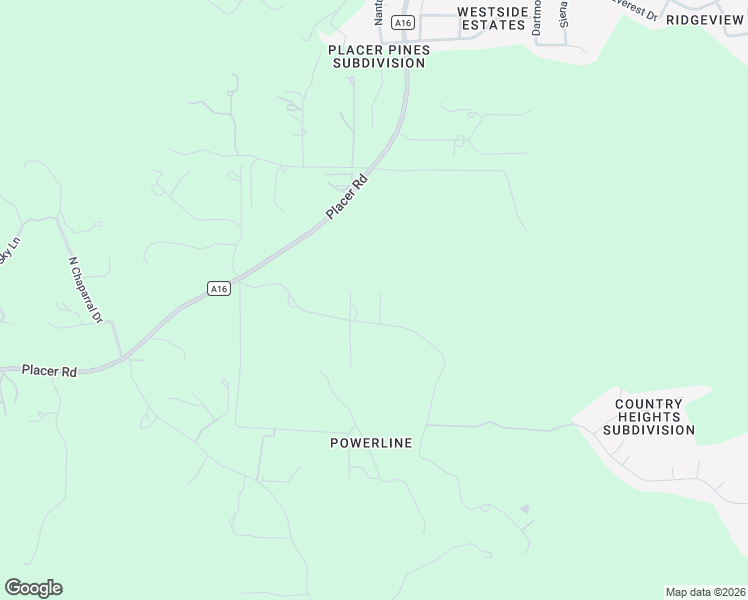 map of restaurants, bars, coffee shops, grocery stores, and more near 9347 Canyon Hollow Drive in Redding
