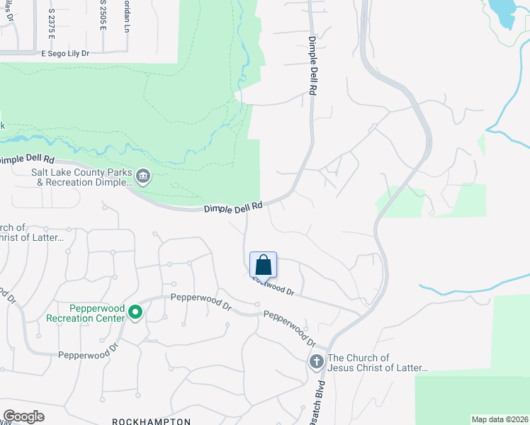 map of restaurants, bars, coffee shops, grocery stores, and more near 10804 Hidden Wood Drive in Sandy