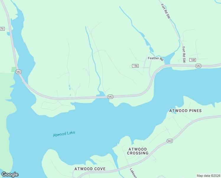 map of restaurants, bars, coffee shops, grocery stores, and more near 1268 Magnolia Road Southwest in Dellroy