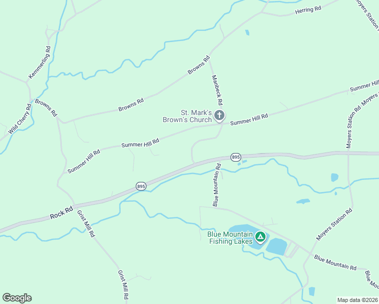map of restaurants, bars, coffee shops, grocery stores, and more near 86 Browns Church Road in Schuylkill Haven
