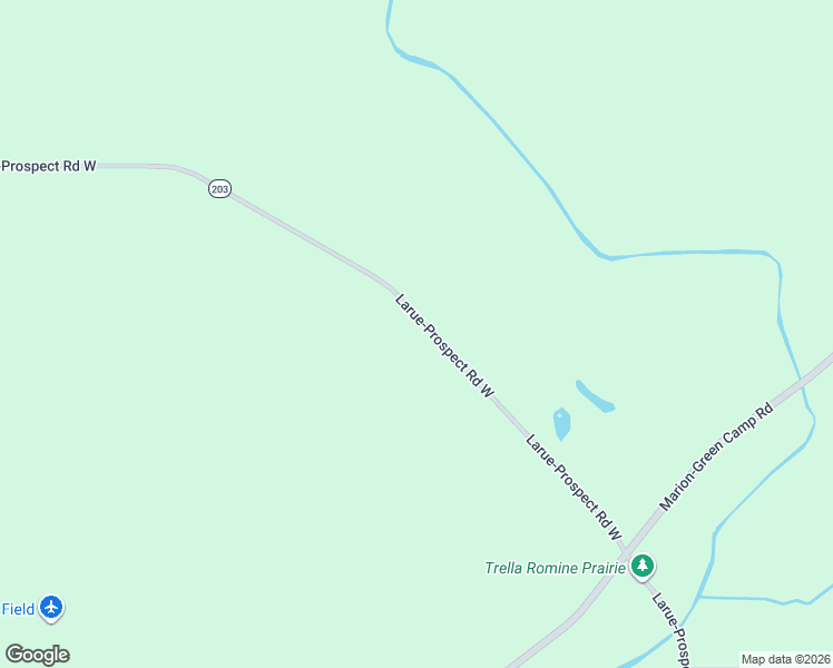 map of restaurants, bars, coffee shops, grocery stores, and more near 2691 Larue-Prospect Road West in Marion