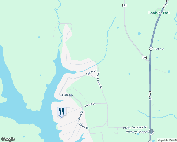 map of restaurants, bars, coffee shops, grocery stores, and more near Falcon Drive in Unionville