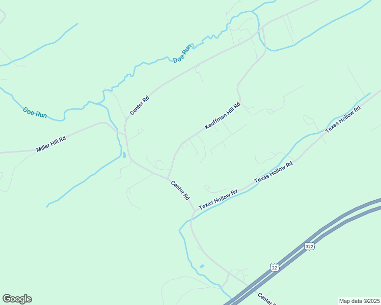 map of restaurants, bars, coffee shops, grocery stores, and more near 40 Haubert Lane in Mifflintown